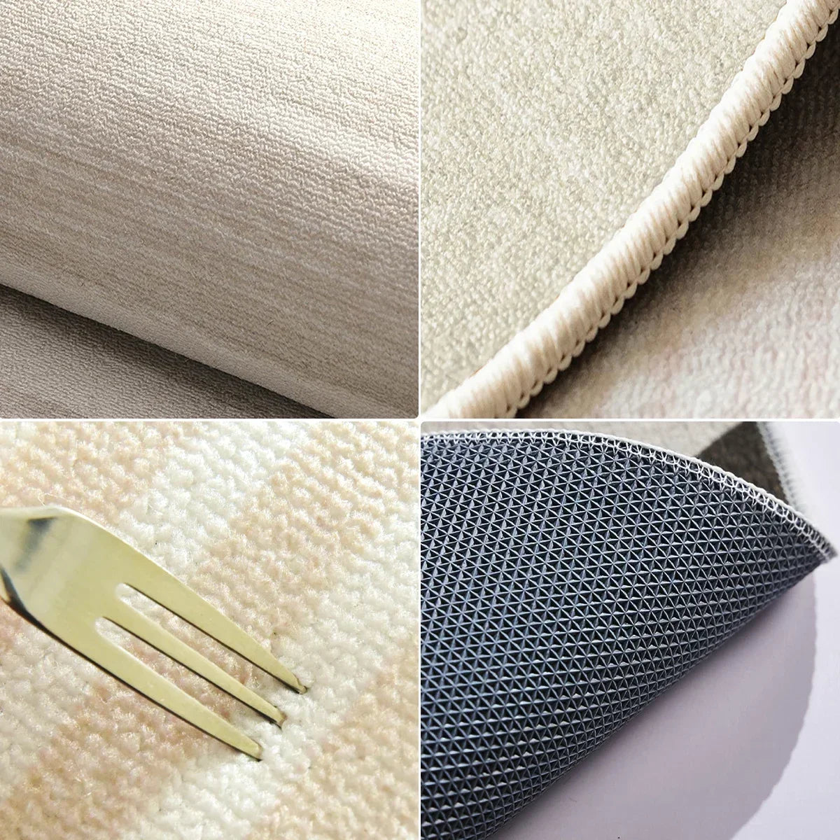 Living Room Carpet Bedroom Decor Anti-slip Large Rug Wear-resistant Floor Mat Home Decoration Brown Carpets Alfombra שטיח לסלון
